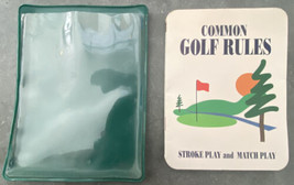 Common Golf Rules 1998 Pocket Booklet Foldout Guide 3 x 4 USGA - $10.00
