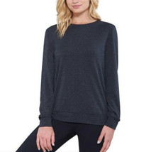 NWT Matty M Ladies Long Sleeve Tee with Side Zippers (X-Small, Charcoal) - £15.17 GBP