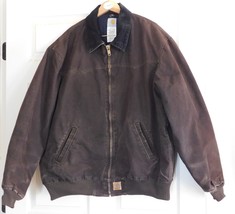 Carhartt Men’s Santa Fe J14 DKB  2XLT  Dark Brown - $175.00
