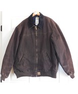 Carhartt Men’s Santa Fe J14 DKB  2XLT  Dark Brown - $175.00
