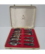 Vintage Viners Sheffield England Flatware Spoon Set Of 6 - $24.70