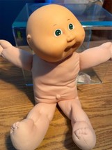 Cabbage Patch Kids Preemie Bald CPK 1985 Green Eyes P Factory Dimple - £22.56 GBP