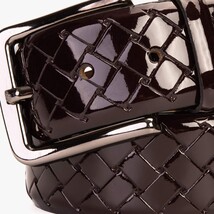 The Rico Burgundy Color Calfskin Belt image 3