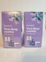 ASUTRA Lot of 2 Your Sleep Routine On the Go Travel Sleep Aid Kit NEW  - $11.99