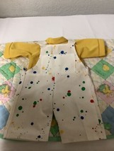 Cabbage Patch Kids Paint Splotch Overalls & Matching Shirt - $75.00