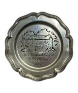 Vintage DuraCast Aluminum Fort Riley Kansas First Territorial Capitol Plate - $30.60