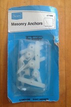 Sears Masonry Anchors 8 Included For Concrete or Other Solid Walls  Mode... - $8.71
