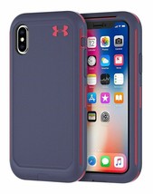 NEW UA Protect Ultimate Case for Apple iPhone XS X Midnight Navy/Coral Cove - £12.74 GBP