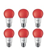 Philips LED 463216 A19 Party Bulbs: 8-Watt (60-Watt Equivalent), E26 Med... - £30.67 GBP