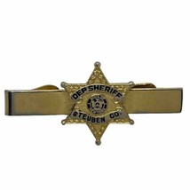 Steuben County New York Deputy Sheriff Police Dept Law Enforcement Tie Clip - £15.65 GBP