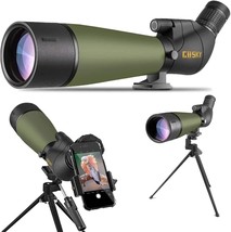 Updated Gosky 20-60X80 Spotting Scopes With Tripod, Carrying Bag, And Quick - $233.93