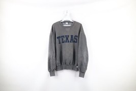 Vtg 90s Russell Athletic Mens M Faded Spell Out University of Texas Sweatshirt - £46.62 GBP