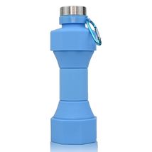 Mitour Collapsible Silicone Water Bottle 22.8oz Foldable Leakproof Blue - $172.66 MXN Mitour Collapsible Silicone Water Bottle 22.8oz Foldable Leakproof Blue - $172.66 MXN