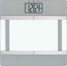 Instatrack Igital Bathroom Scale, One Size, Silver, With Body Fat/Bmi Mo... - $31.97