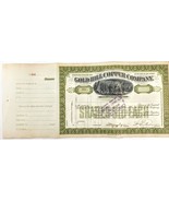 Gold Hill Copper Co Stock Certificate, Mining Stock: Certificate #B60 - ... - $90.00