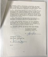 Randy Sparks Signed Autographed Vintage 1966 Music Contract - Lifetime COA - €258,74 EUR