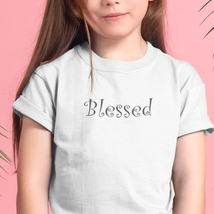 Blessed Kids Tee, Children&#39;s Shirt, Youth T-Shirt, Positive Kids Clothin... - $559.56 MXN