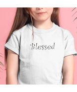 Blessed Kids Tee, Children&#39;s Shirt, Youth T-Shirt, Positive Kids Clothin... - $41.01 CAD