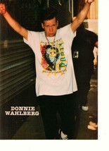 Tommy Page Donnie Wahlberg New Kids on the block teen magazine pinup clipping - £2.80 GBP