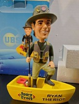 2010 Chicago Cubs Ryan Theriot Fishing Bobblehead sponsored by Juicy Fru... - £19.49 GBP