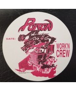 POISON / BRET MICHAELS - VINTAGE ORIGINAL CLOTH CONCERT TOUR BACKSTAGE PASS - $13.61 CAD