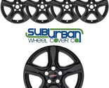 2016-2024 Chevrolet Camaro LS and LT 18&quot; 5 Spoke Black Wheel Skins 8801-... - $109.99