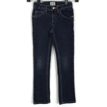 Children's Place Girls Jeans Size 6X/7 Dark Wash Skinny Stretch Adjustable Waist - £12.35 GBP