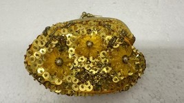 Sequin Coin Purse 4”x 3” Made In Hong Kong - €8,43 EUR