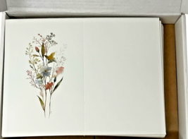 100 Pk  Floral All Occassions Blank Greeting Note Cards with Envelopes 4" x 6" image 5