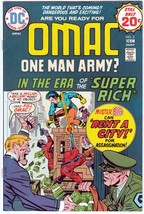 OMAC One Man Army? Issue #2 December 1974 Jack Kirby and Mike Royer Cove... - $16.78