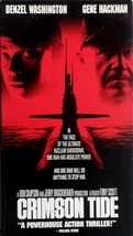 Crimson Tide [VHS 1996] 1995 Denzel Washington, Gene Hackman, Viggo Mortensen - £1.77 GBP