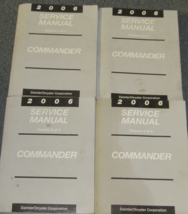 2006 Jeep Comandante Officina Servizio Negozio Riparazione Manuale Set Nuovo - £313.57 GBP