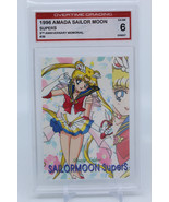 1996 Amada Sailor Moon Overtime Graded 6 Super S 5th Anniversary Memoria... - £57.66 GBP