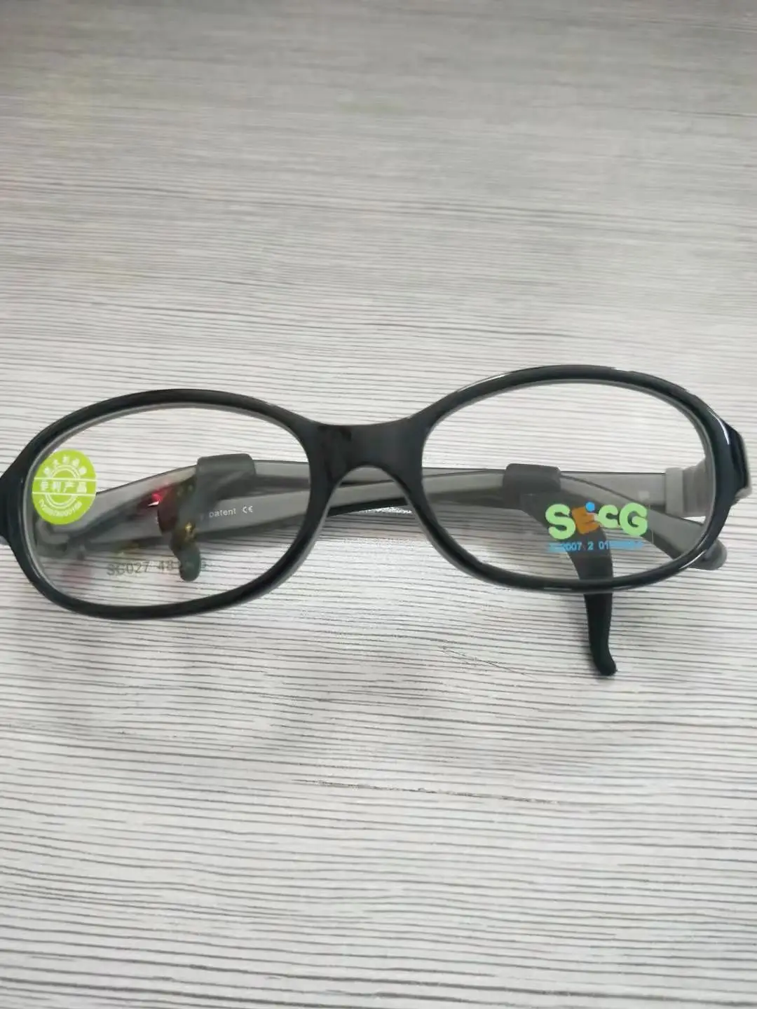 SECG Solid Flexible Detachable Children Fe Transparent Round Kids Optical Gles F - $123.87