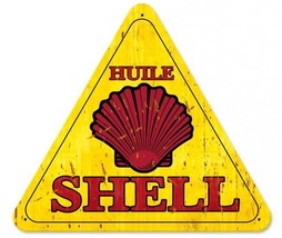 Huile Shell Grunge Triangle Rustic ( laser cut ) - £23.80 GBP