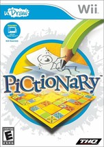 Pictionary Nintendo Wii uDraw Video Game | Requires uDraw Game Tablet - £8.65 GBP