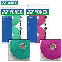 YONEX Super Grip Synthetic OverGrip Tennis Badminton Green Pink NWT AC10... - $66.51