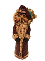 Vtg 1976 Handmade Painted Paper Mache Old World Santa Claus Figurine 15”... - $838.17 MXN