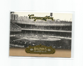Polo Grounds, New York 2012 Panini Cooperstown Ballparks Insert Card #4 - £3.97 GBP
