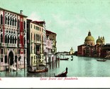 Vtg Postcard Venezia Venice - Canal Grand Dall Accademia - Undivided - £4.30 GBP