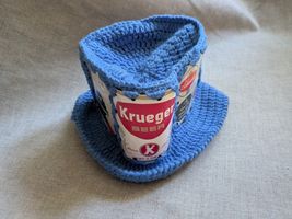 Vintage Blu Uncinetto Budweiser Schlitz Schaefer Birra Can Maglia Secchi... - $36.36 CAD