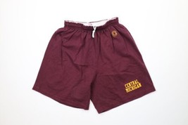 Vtg 90s Mens Large Faded Spell Out Central Michigan University Shorts Cotton USA - £41.30 GBP