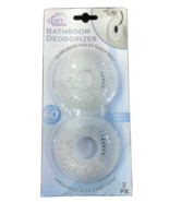 NEW Spin Scent Bathroom Deodorizer Clips onto Toilet Paper Roll 2 Pack 6... - £5.56 GBP