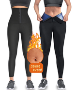 Thermo Sauna Sweat Pants for Women High Waisted Neoprene Corset Leggings... - €33,41 EUR