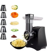 Electric Slicer Electric Cheese Grater for Home Kitchen Use One Touch Co... - £90.90 GBP