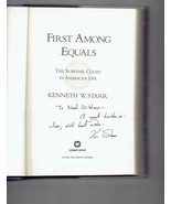 First among Equals The Supreme Court in American Life by Kenneth W. Star... - $72.42