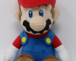 GENUINE Super Mario Bros Mario Classic Plush All Star 14&quot; Little Buddy P... - $23.74