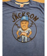Homage Xxl Bo Jackson Blue Tshirt KC - $19.15