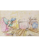 Fine Art Print &quot;Fanning the Flames of Tradition&quot; Wall Art - $25.00+