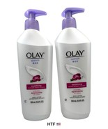 2x Olay QUENCH Soothing Orchid and Black Currant Body Lotion 11.8 oz  New - $136.29 CAD